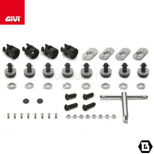 GIVI 10RKIT サイドケースホルダー用 ラピッドリリースキット/APRILIA トゥアレグ 660 ラリー / APRILIA トゥアレグ 660他専用