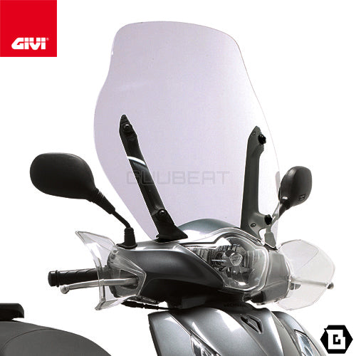GIVI 1128A スクリーン クリア/HONDA SH150i / HONDA SH125i専用