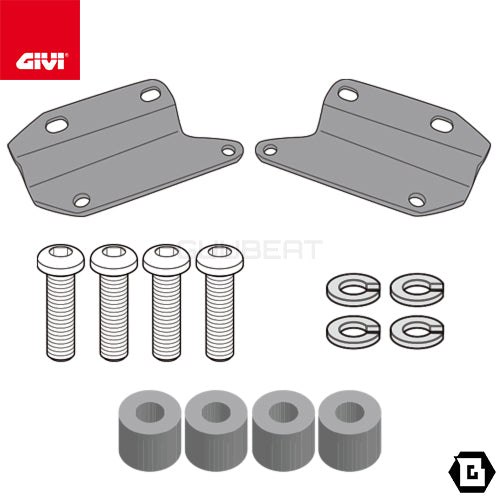 GIVI 1185KIT 取付キット イージーロック ( EASYLOCK ) ST609 専用/HONDA CB 650 R専用