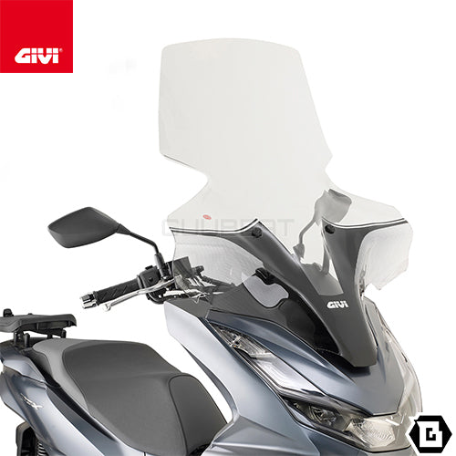GIVI 1190DT スクリーン クリア/HONDA PCX160 / HONDA PCX125専用