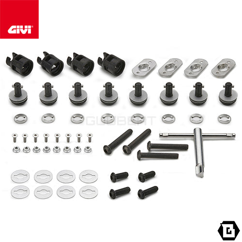 GIVI 12RKIT サイドケースホルダー用 ラピッドリリースキット/HONDA XL750 トランザルプ / BMW S 1000 XR他専用