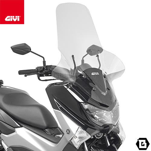 GIVI 2123DT スクリーン クリア/YAMAHA NMAX 155 / YAMAHA NMAX 125専用