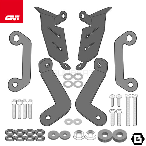 GIVI 2140KIT 取付キット イージーロック ( EASYLOCK ) ST609 専用/YAMAHA MT-07専用