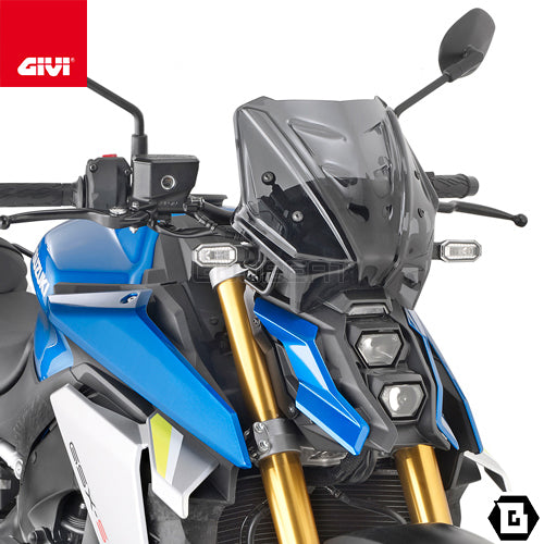 GIVI 3122S スクリーン スモーク/HONDA CB500 ホーネット / SUZUKI GSX-S 1000 / SUZUKI GSX-8S専用