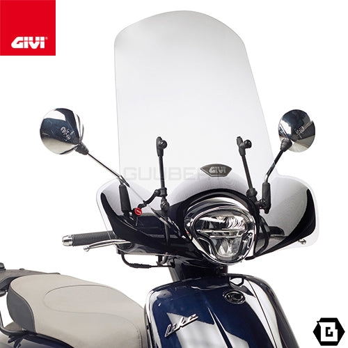GIVI 6109A スクリーン クリア/KYMCO アローマ 150 / KYMCO アローマ 125 / KYMCO アローマ 50専用