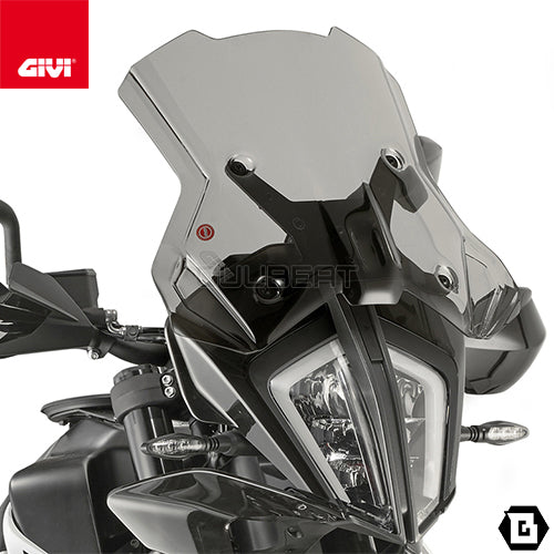 GIVI 7710D スクリーン スモーク/KTM 890 アドベンチャー / KTM 790 アドベンチャー / KTM 790 アドベンチャー R他専用