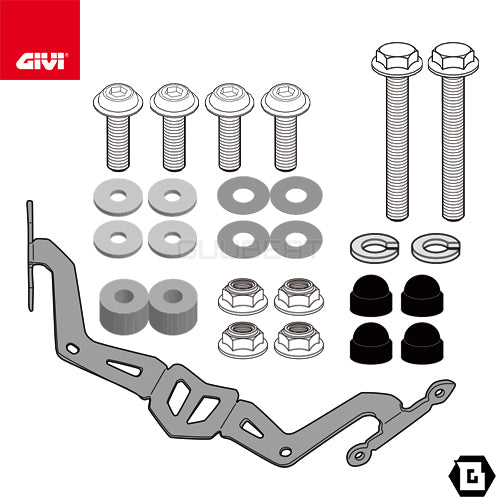 GIVI A2151A 取付キット スクリーン用 フィッティングキット/YAMAHA MT-03 321cc専用