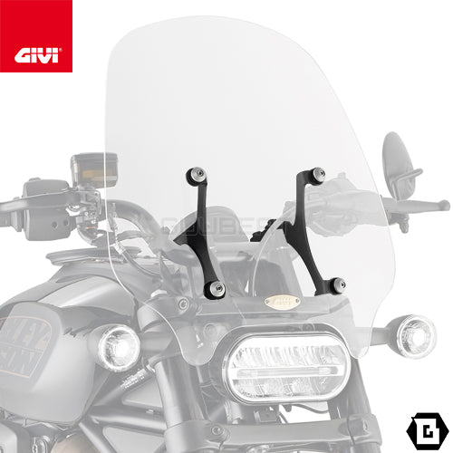 GIVI A8401A 取付キット スクリーン用 フィッティングキット/HARLEY DAVIDSON スポーツスター S 1250専用