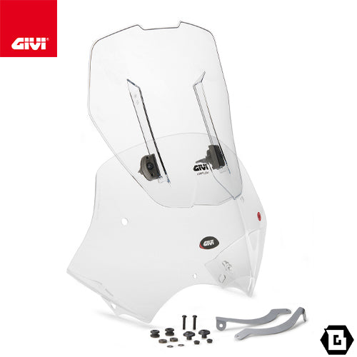 GIVI AF330B スクリーン Airflow スライド 可変式 クリア/BMW R 1200 GS専用
