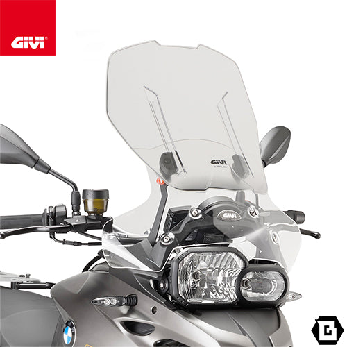 GIVI AF5107B スクリーン Airflow スライド 可変式 クリア/BMW F 700 GS専用