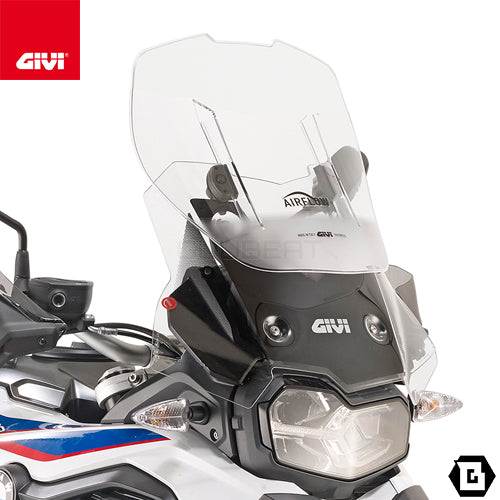 GIVI AF5127B スクリーン Airflow スライド 可変式 クリア/BMW F 850 GS / BMW F 800 GS / BMW F 750 GS専用