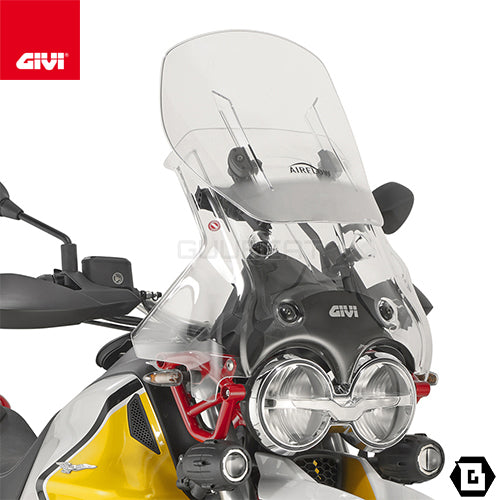 GIVI AF8203 スクリーン Airflow スライド 可変式 クリア/MOTO GUZZI V85 TT専用
