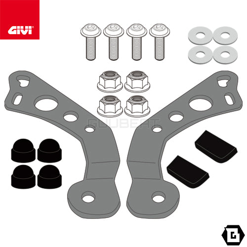 GIVI AL8206A 取付キット スクリーン用 フィッティングキット/MOTO GUZZI V7 ストーン / MOTO GUZZI V7 スペシャル専用