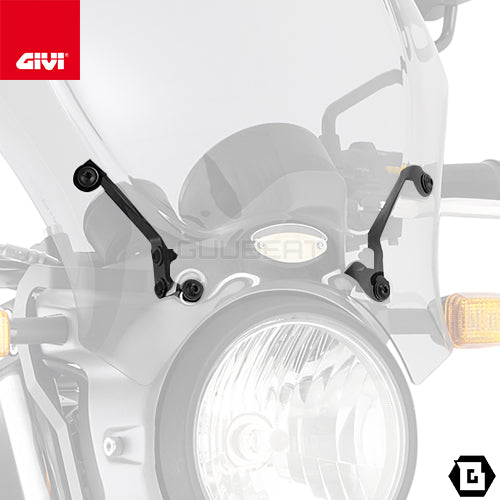 GIVI AL9055A 取付キット スクリーン用 フィッティングキット/ROYAL ENFIELD スクラム 411専用