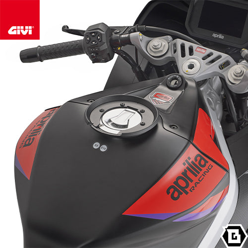 GIVI BF02 タンクロック アタッチメント/APRILIA ETV1000 カポノルド / APRILIA シバー 900 ABS / APRILIA シバー 750 ABS他専用