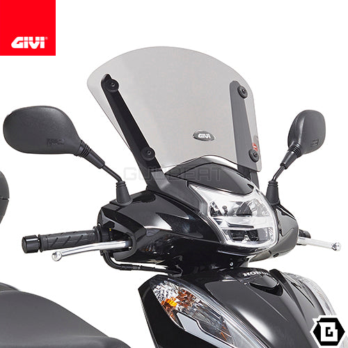 GIVI D1143S スクリーン スモーク/HONDA SH300I専用