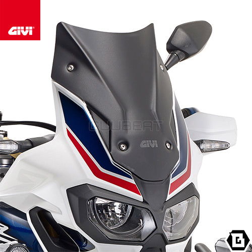 GIVI D1144BO スポーツスクリーン マットブラック/HONDA CRF1000L アフリカツイン他専用