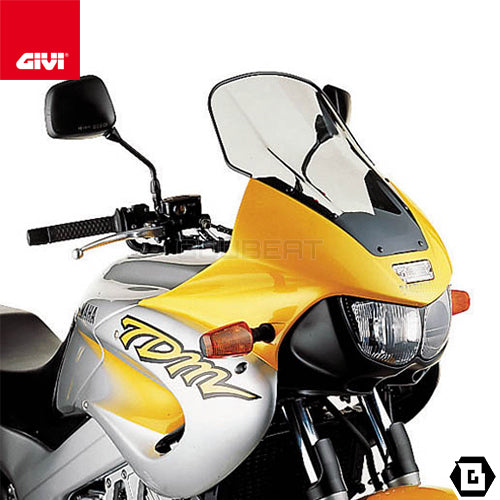 GIVI D116S スクリーン スモーク/YAMAHA TDM 850 / YAMAHA XJ 600 ディバージョン専用