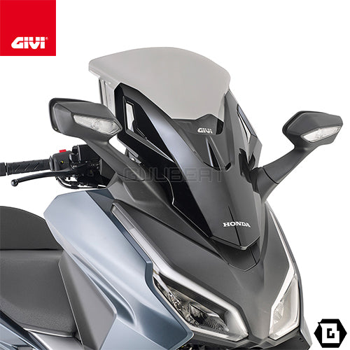 GIVI D1187S スクリーン スモーク/HONDA フォルツァ350 / HONDA フォルツァ250 / HONDA フォルツァ125専用