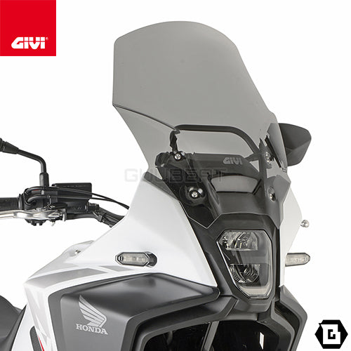 GIVI D1203S スクリーン スモーク/HONDA NX 500 / HONDA NX 400専用