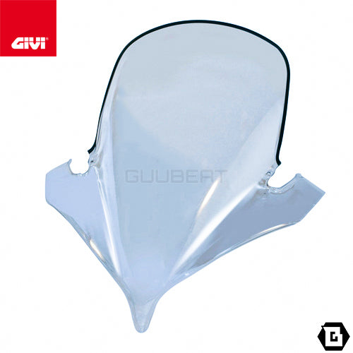 GIVI D136ST スクリーン クリア/YAMAHA FZ6 / YAMAHA FZ6 フェザー専用