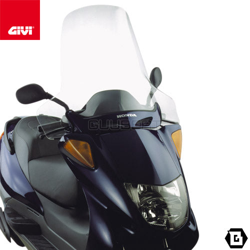 GIVI D202ST スクリーン クリア/HONDA フォーサイト / HONDA パンテオン150 / HONDA パンテオン125 / PEUGEOT SV 250専用