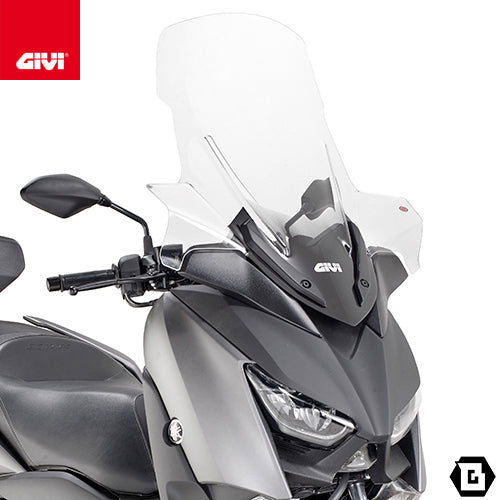 GIVI D2136ST スクリーン クリア/YAMAHA XMAX 400 / YAMAHA XMAX 300 / YAMAHA XMAX 250 / YAMAHA XMAX 125専用