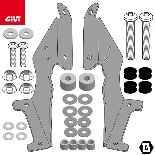 GIVI D2143KIT フィッティングキット ステー スクリーン用/YAMAHA ナイケン 900専用