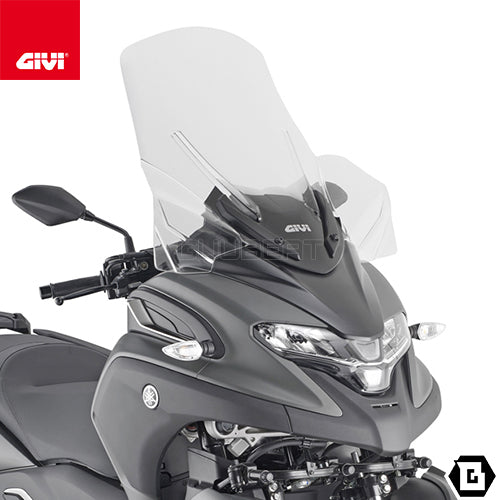 GIVI D2149ST スクリーン クリア/YAMAHA トリシティ 300専用