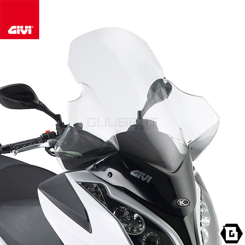 GIVI D294ST スクリーン クリア/KYMCO X-TOWN 300 / KYMCO ダウンタウン 300 I / KYMCO ダウンタウン 200 I他専用