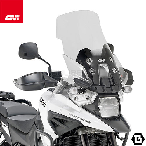 GIVI D3117ST スクリーン クリア/SUZUKI Vストローム 1050 / SUZUKI Vストローム 1050 DE / SUZUKI Vストローム 1050 SE他専用