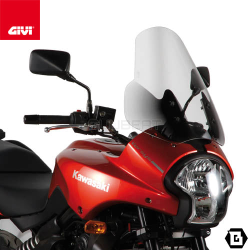 GIVI D405ST スクリーン クリア/KAWASAKI ヴェルシス 650専用