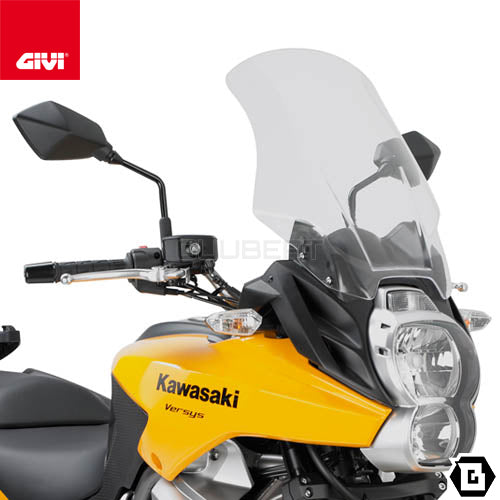 GIVI D410ST スクリーン クリア/KAWASAKI ヴェルシス 650専用
