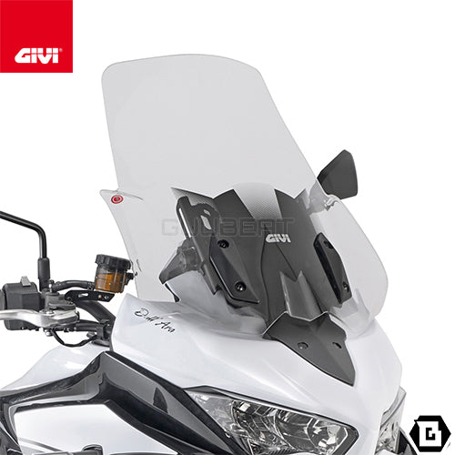 GIVI D4126ST スクリーン クリア/KAWASAKI ヴェルシス 1000 / KAWASAKI ヴェルシス 1000 SE専用