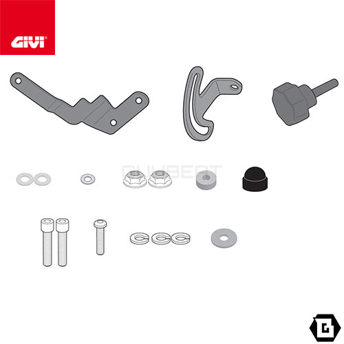 GIVI D5131KIT フィッティングキット ステー スクリーン用/BMW R 1250 GS / BMW R 1250 GS ADVENTURE専用
