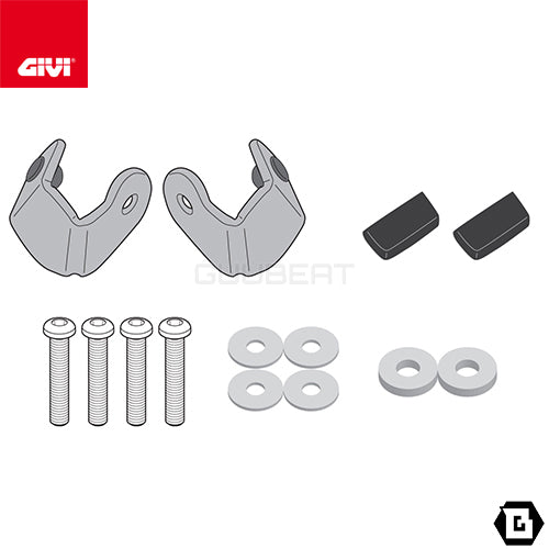 GIVI D5132KIT フィッティングキット ステー スクリーン用/BMW C 400 GT専用