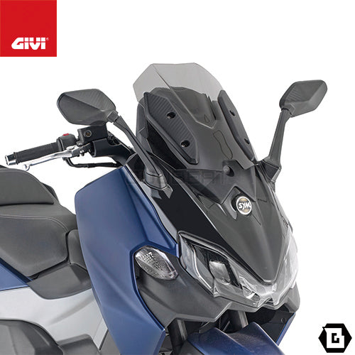 GIVI D7060S スクリーン スモーク/SYM マキシム TL 508 / SYM マキシム TL 500専用