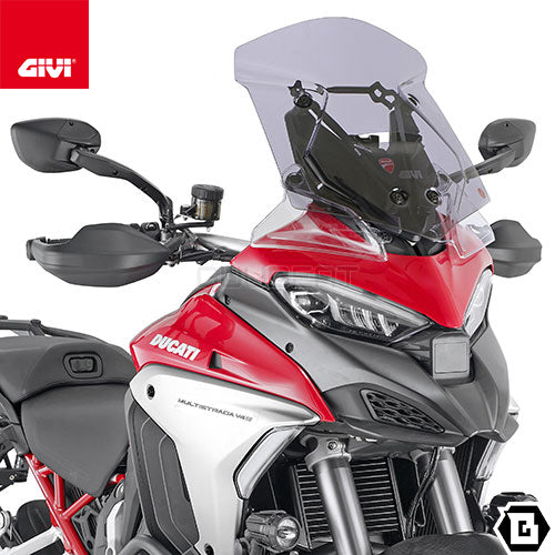 GIVI D7413S スクリーン スモーク/DUCATI ムルティストラーダ V4 / DUCATI ムルティストラーダ V4S専用