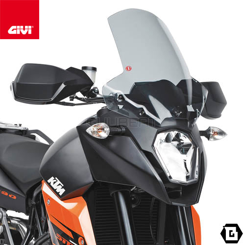GIVI D750S スクリーン スモーク/KTM 990 SM T専用