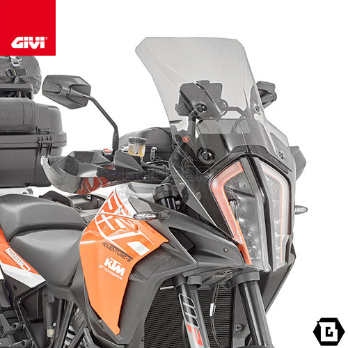 GIVI D7706S スクリーン スモーク/KTM 1290 スーパーアドベンチャー R / KTM 1290 スーパーアドベンチャー S専用