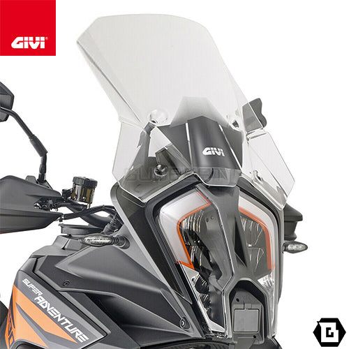 GIVI D7713ST スクリーン クリア/KTM 1290 スーパーアドベンチャー R / KTM 1290 スーパーアドベンチャー S専用