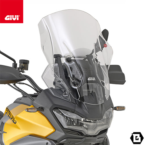 GIVI D8208ST スクリーン クリア/MOTO GUZZI ステルヴィオ 1000専用