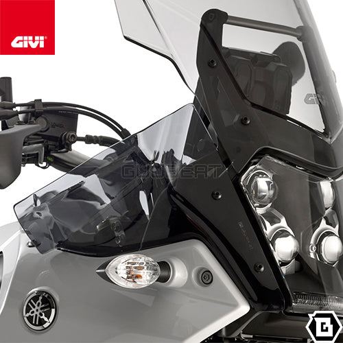 GIVI DF2145 ハンドディフレクター サイドスクリーン クリア/YAMAHA テネレ 700専用