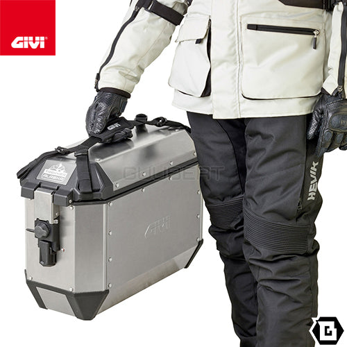 GIVI E188 サイドケース用 パッドハンドル 片側1個 ブラック