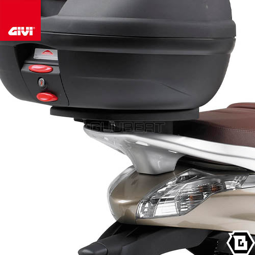 GIVI E349 リアキャリア/PIAGGIO ビバリー 300 IE / PIAGGIO ビバリー 350 / PIAGGIO ビバリー 125 IE専用