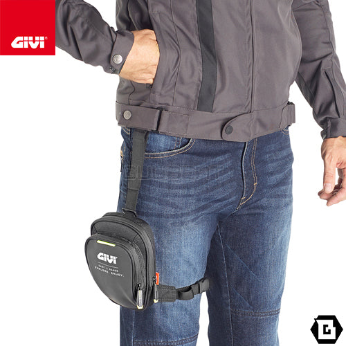 GIVI EA139B レッグバッグ サイズ 170x75x110mm ブラック