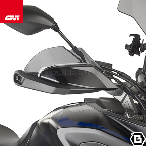 GIVI EH2139 ハンドガードエクステンション スモーク/YAMAHA トレーサー 900 / YAMAHA トレーサー 900 GT専用