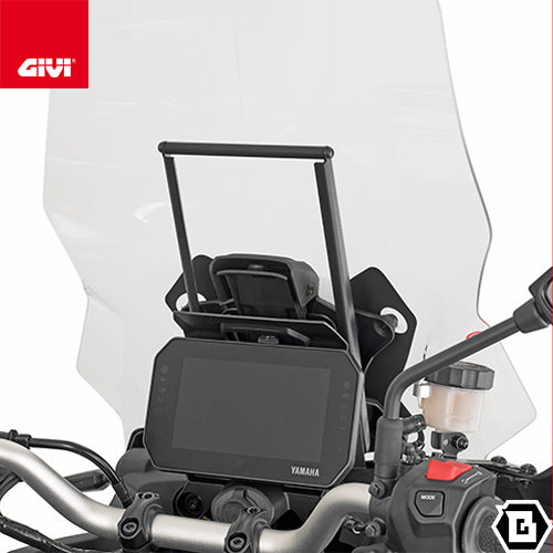 GIVI FB2175 スクリーンマウントバー ブラケット/YAMAHA トレーサー 9 / YAMAHA トレーサー 9 GT他専用