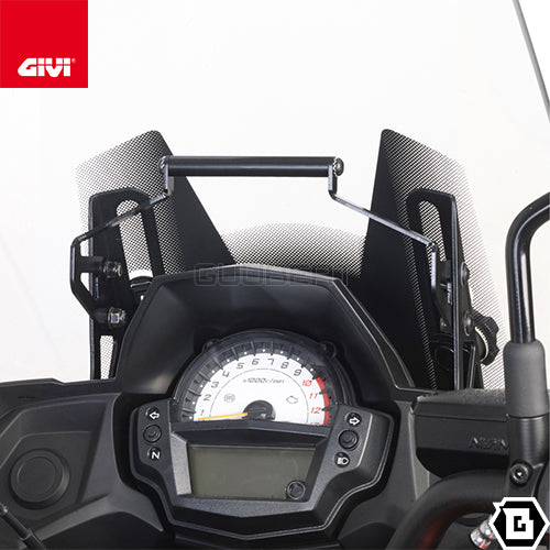 GIVI FB4114 スクリーンマウントバー ブラケット/KAWASAKI ヴェルシス 650専用