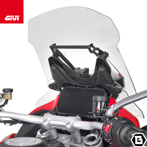 GIVI FB7413 スクリーンマウントバー ブラケット/DUCATI ムルティストラーダ V4 / DUCATI ムルティストラーダ V4S専用